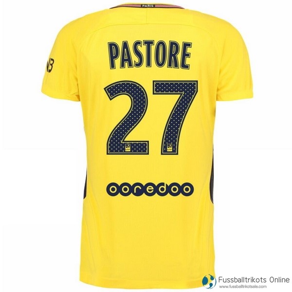 Paris Saint Germain Trikot Auswarts Pastore 2017-18 Fussballtrikots Günstig